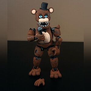 Fnaf movie withered Freddy articulated 3d print